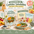 3x1 recetas saludables para la primera infancia + 2 BONUS DE REGALO